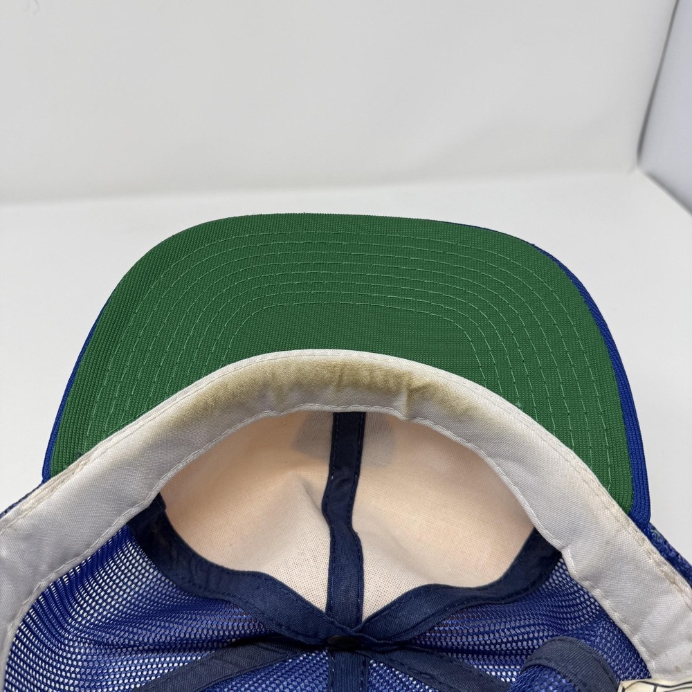 Vintage Milwaukee Brewers Hat Cap Snapback One Size Blue MLB Sports Specialties - Picture 7 of 7